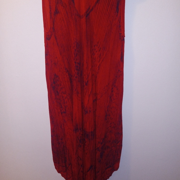 Beautiful Red Maxi Dress - Picture 6 of 6